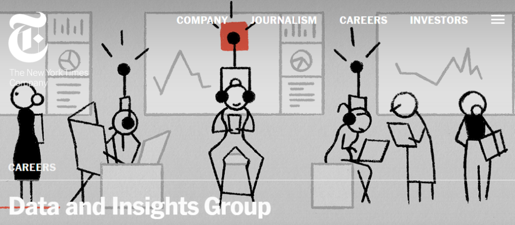 New York Times Insights Group website screenshot